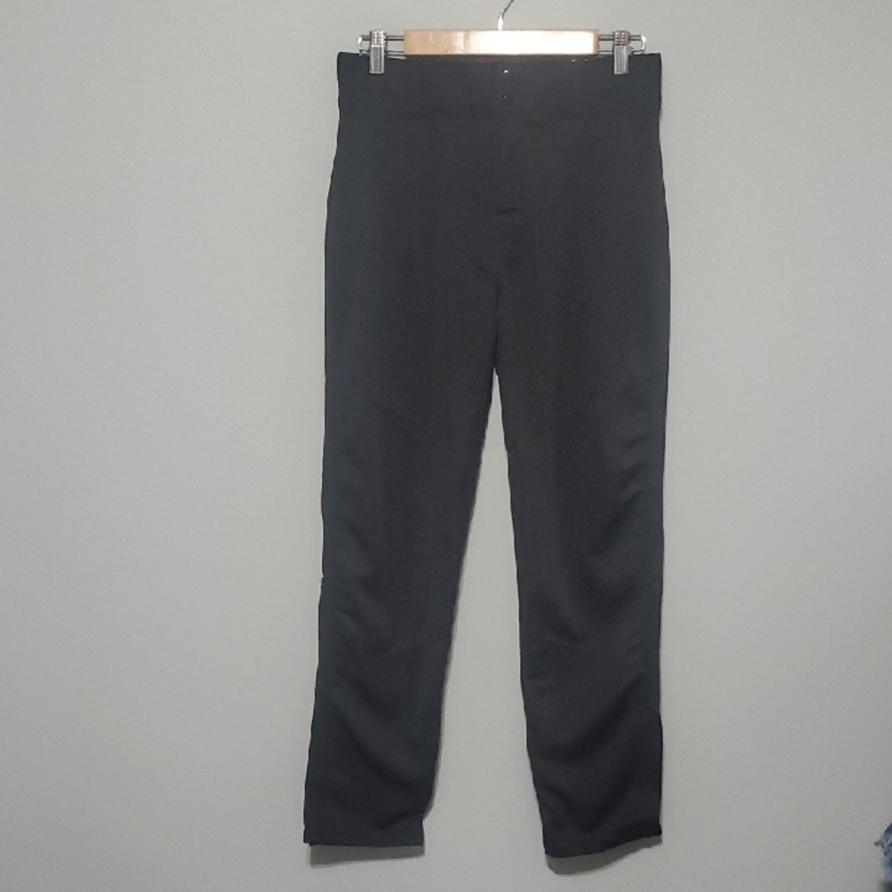 Alleson Athletic Pants Youth Size XL X-large Black Grip Elastic Waist *See Note